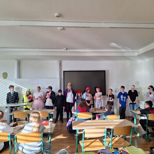 Auftritt in der Klasse