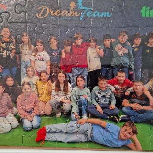 ein Team Puzzle