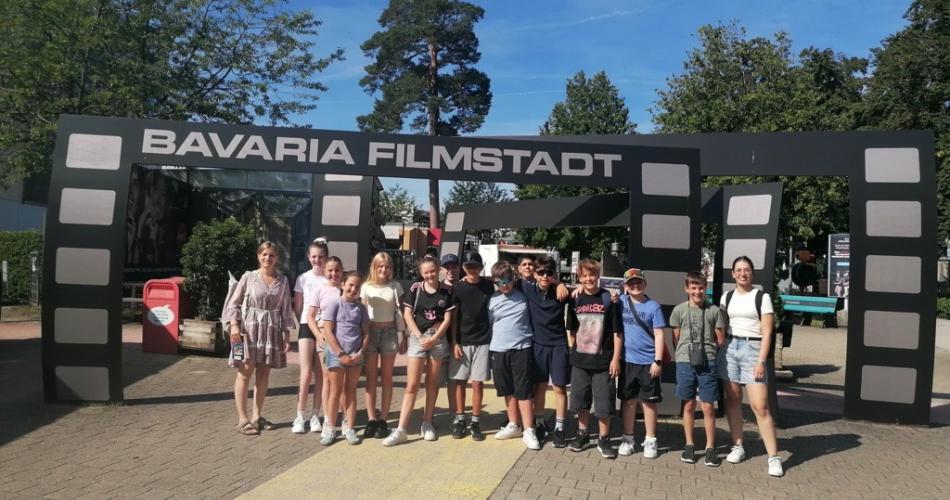 München Gruppenfoto Bavaria Filmstudio