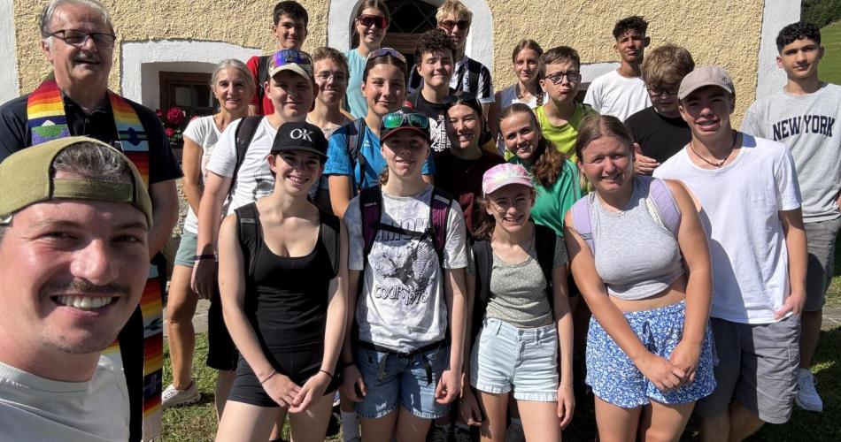 Wallfahrt 4. Klassen Gruppenfoto